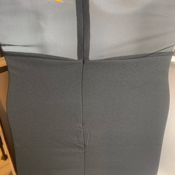 Black Dress Lace all around zipper, -New- Size Medium - Picture 10 of 11